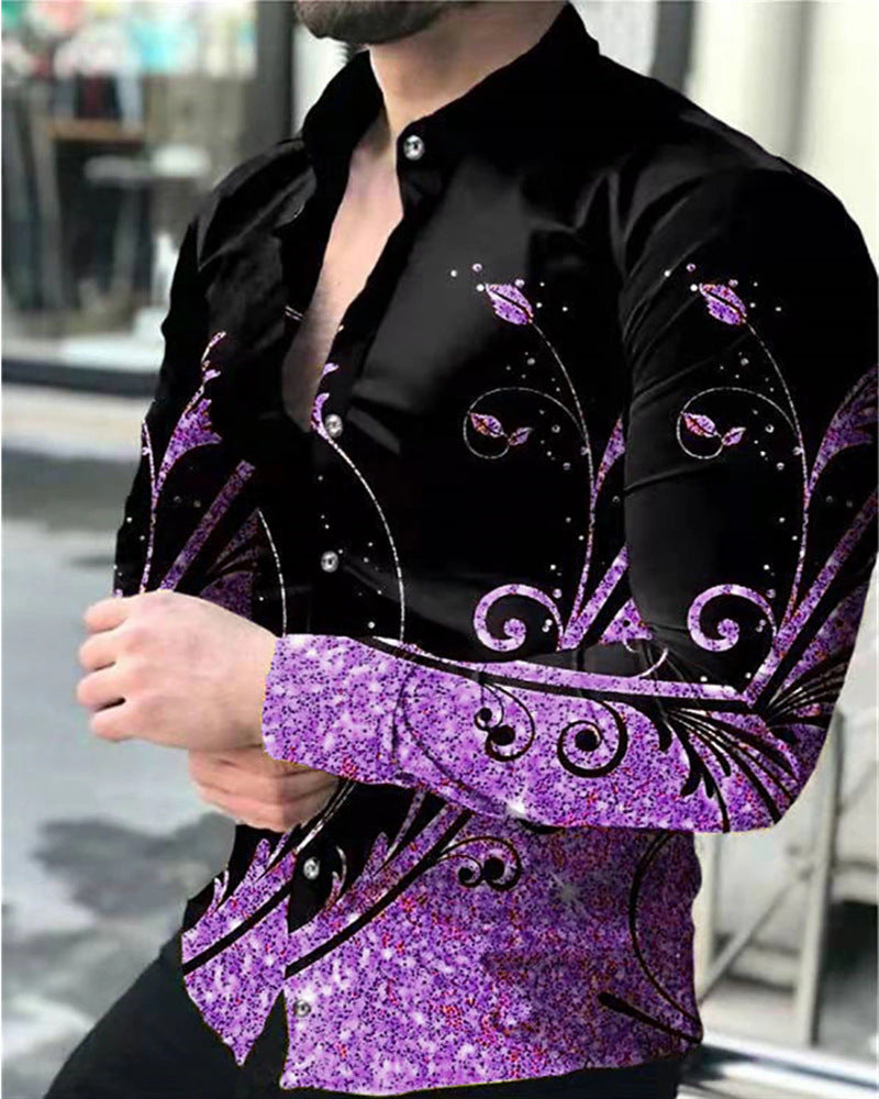 Design Fashion 3D Digital Printing Shirt